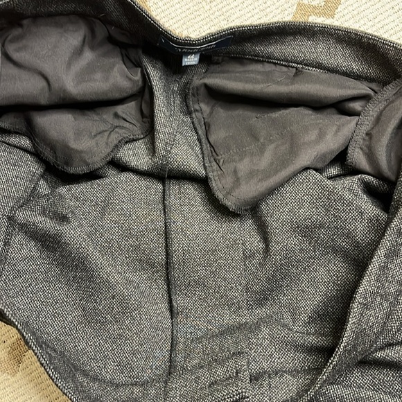 Modcloth high waisted cropped wide leg black gray pants size 22 - Picture 11 of 16